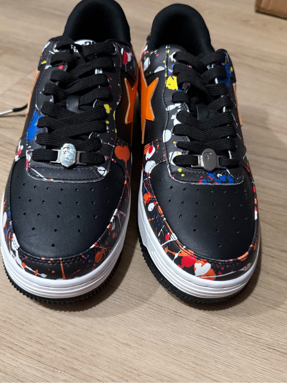 A Bathing Ape Bape Sta
Paint Splatter Black Size 13
$275
NEW, no box